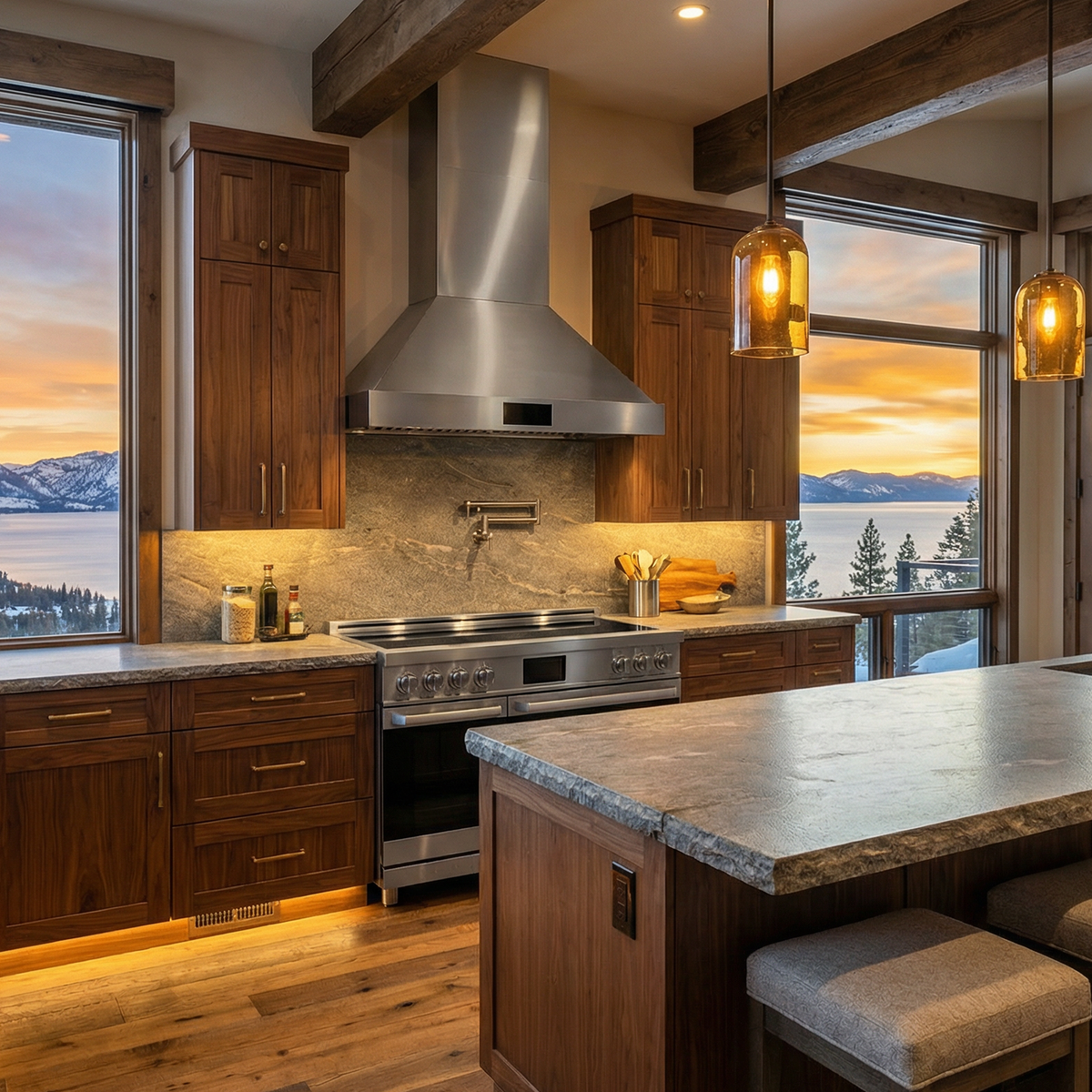 48″ Luxury Series Induction Range – Stainless Steel