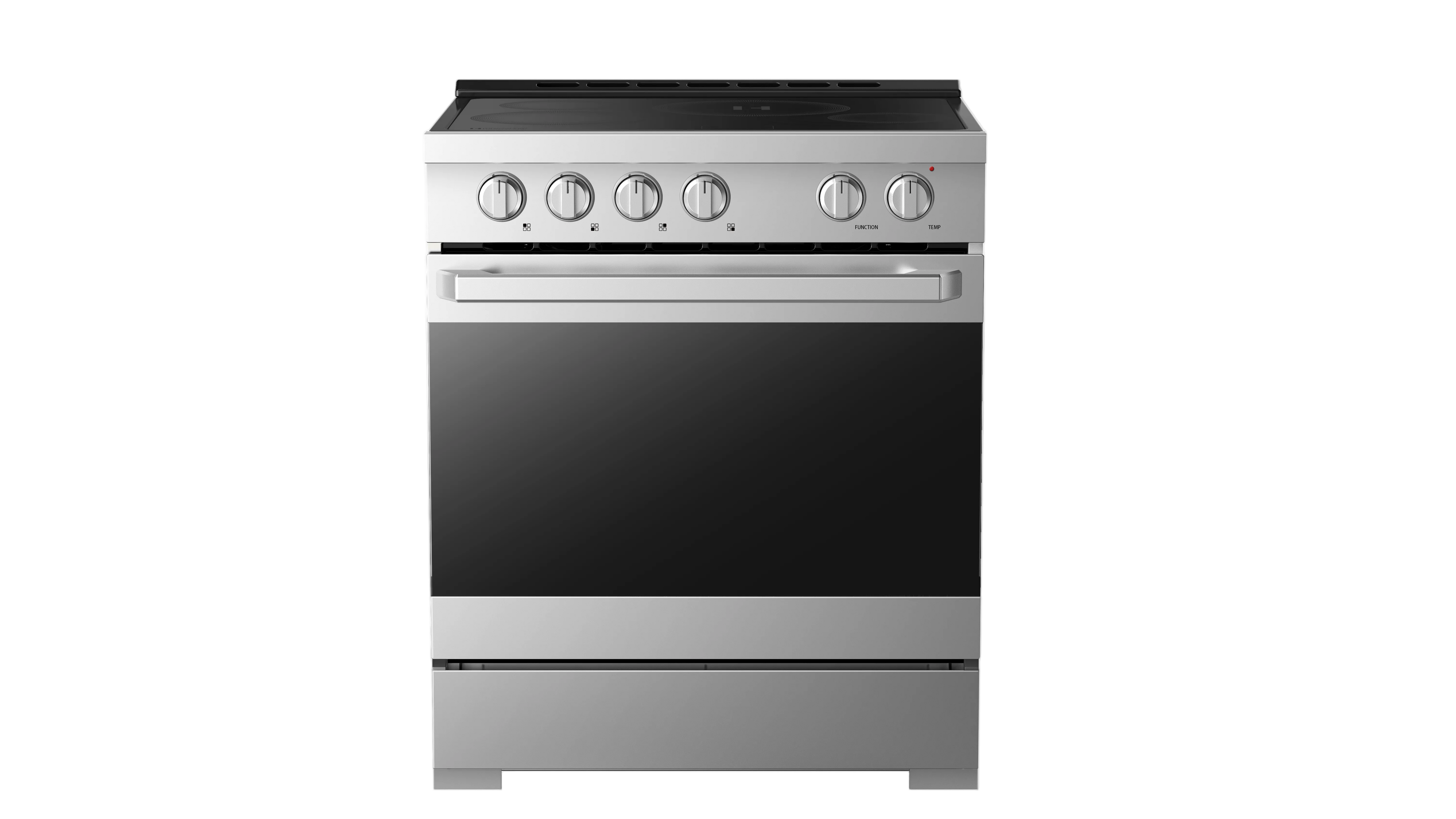 30″ Professional Induction Range – Stainless Steel