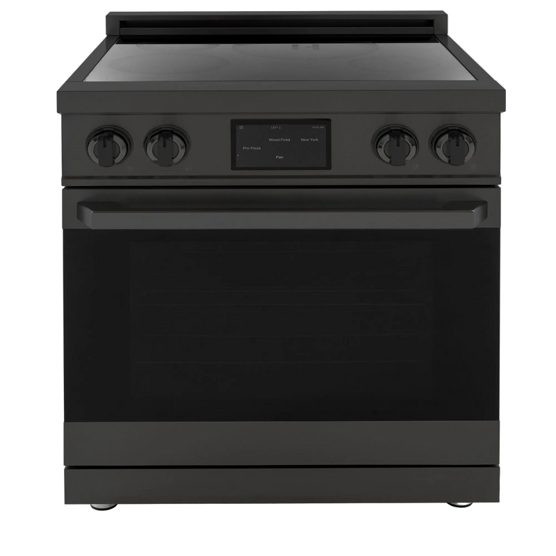 30″ Luxury Series Induction Range – Black Stainless