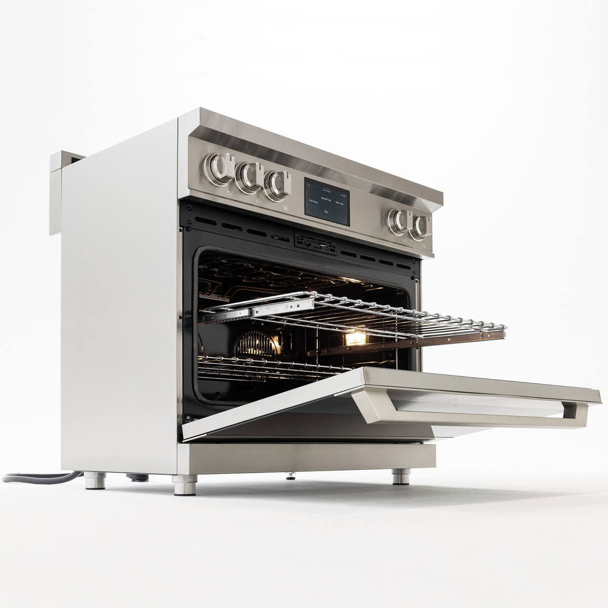 36″ Luxury Series Induction Range – Stainless Steel