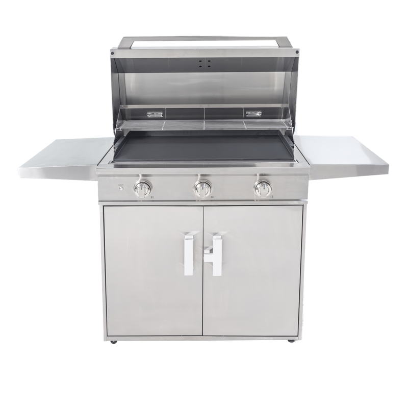 36" Outdoor Built-In Induction Griddle with Cart