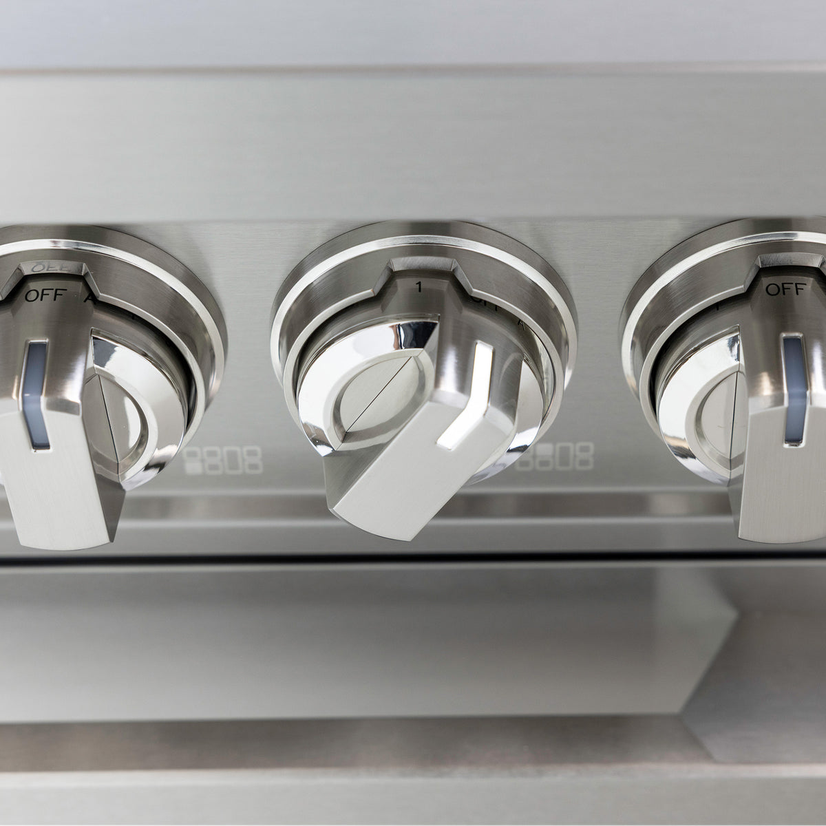48″ Luxury Series Induction Range – Stainless Steel