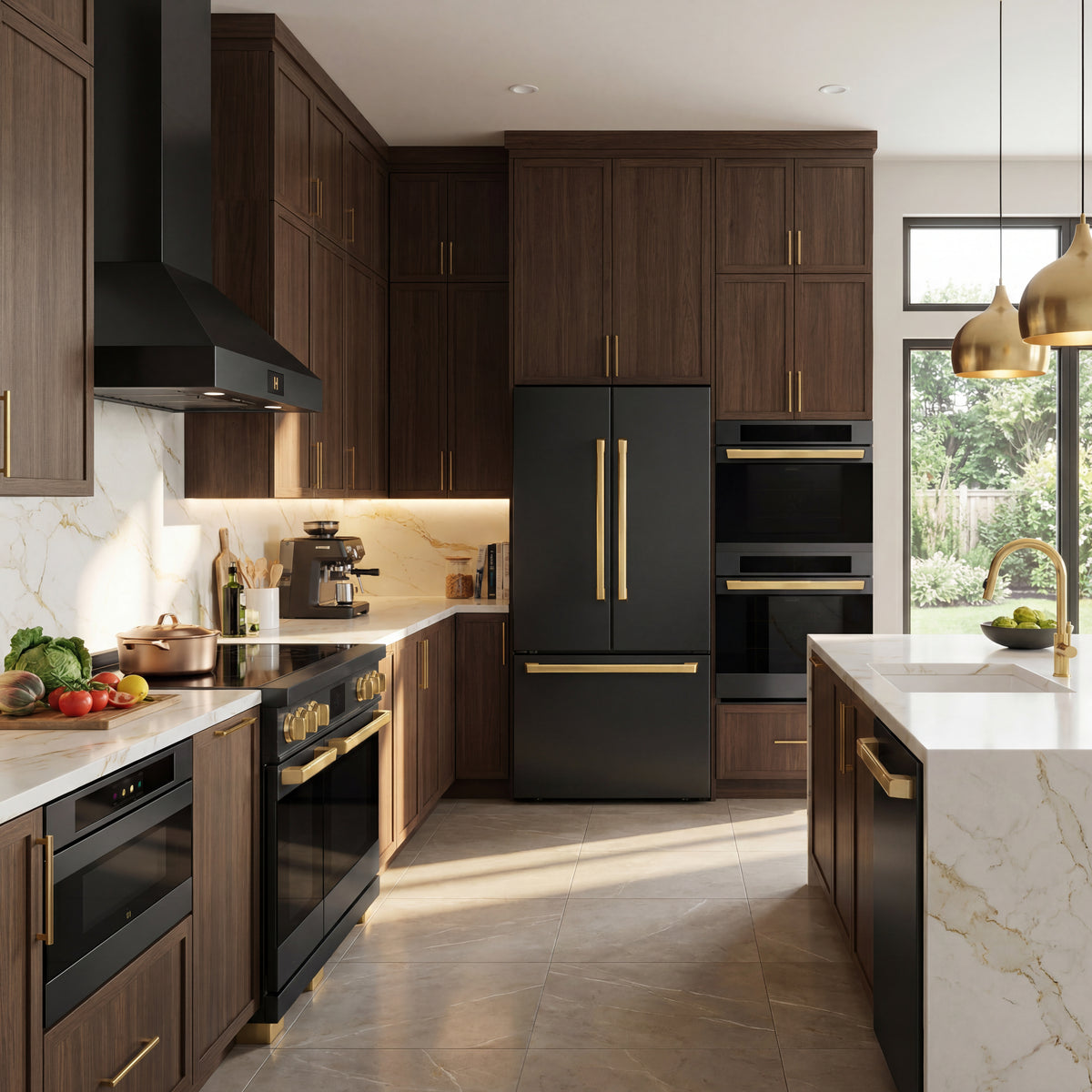 36" French Door Built-In Refrigerator with Freezer, Ice-Maker and Water Dispenser – ORION Edition