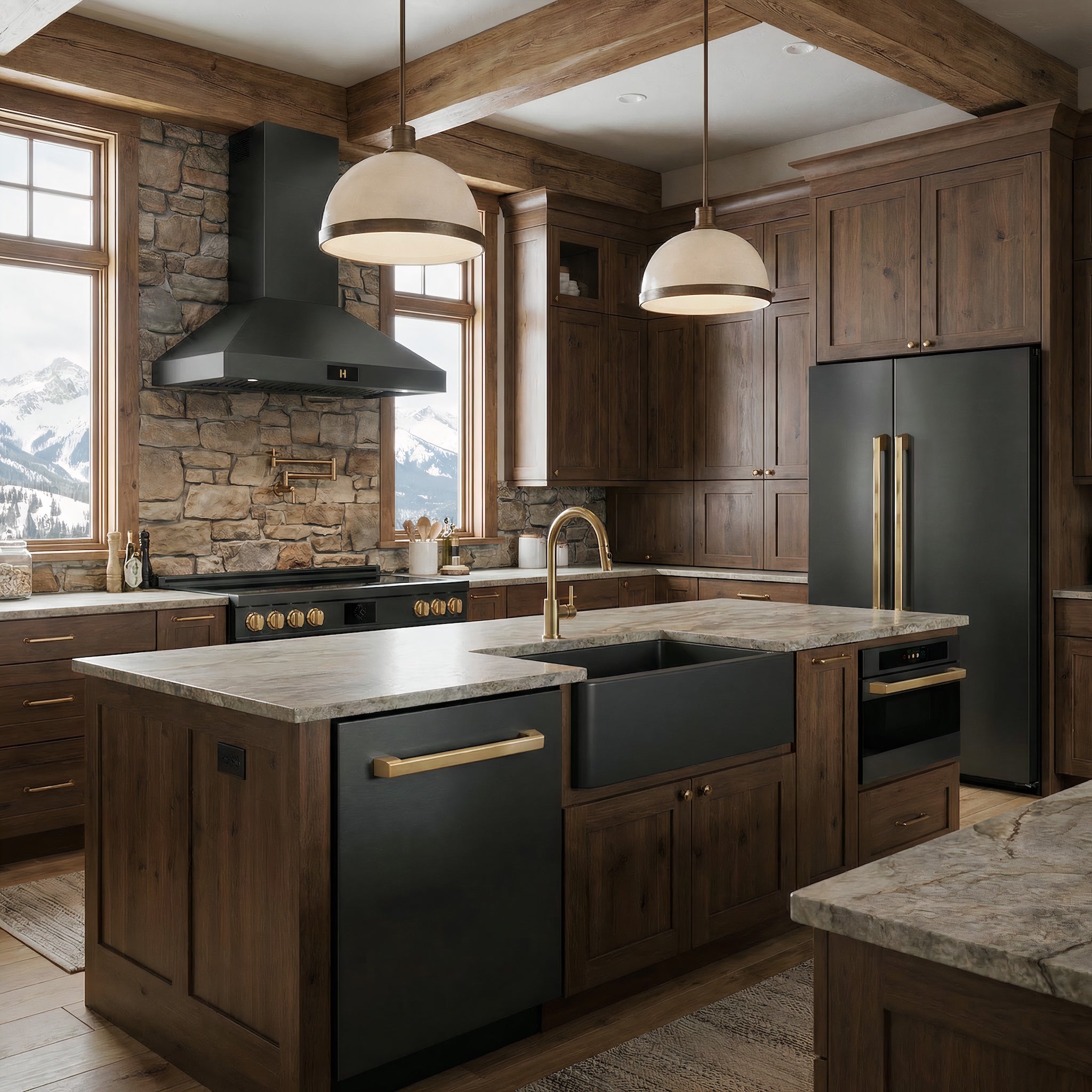 30" Refrigerator Built-In Column with Water Dispenser – ORION Edition