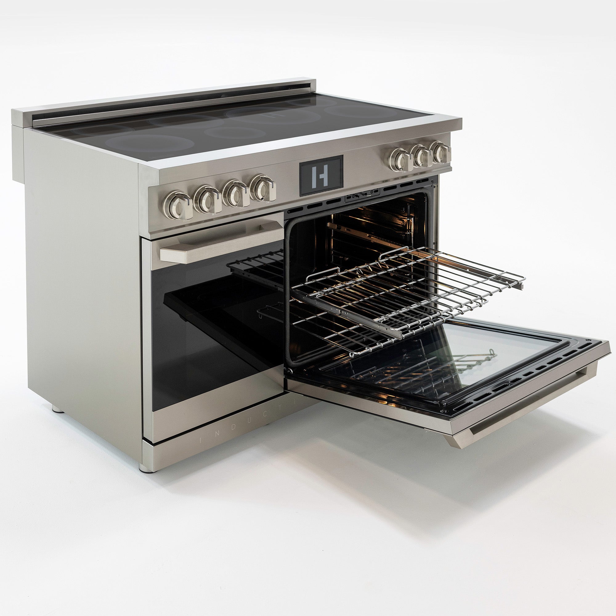 48″ Professional Induction Range – Stainless Steel