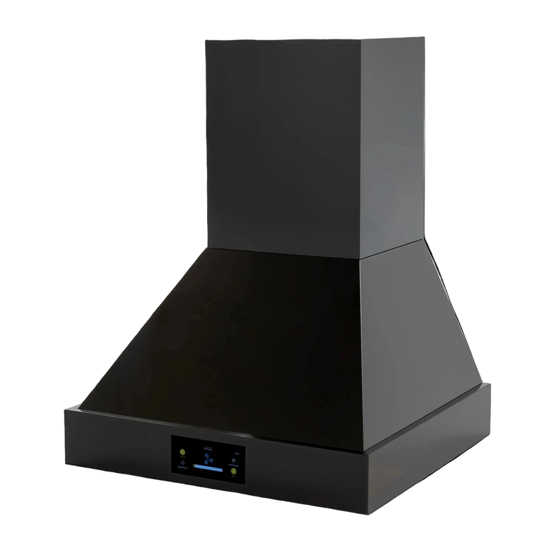 30″ Professional Range Hood – 400 CFM – Black Stainless