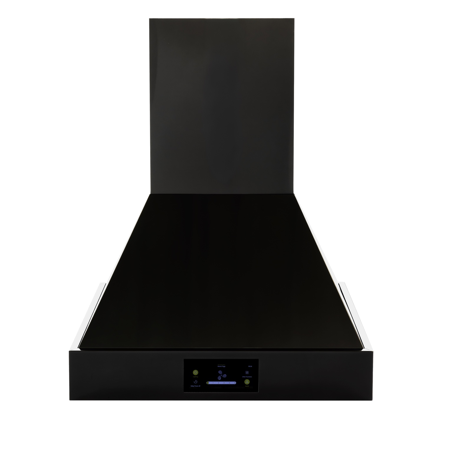 36″ Professional Range Hood – Black Stainless