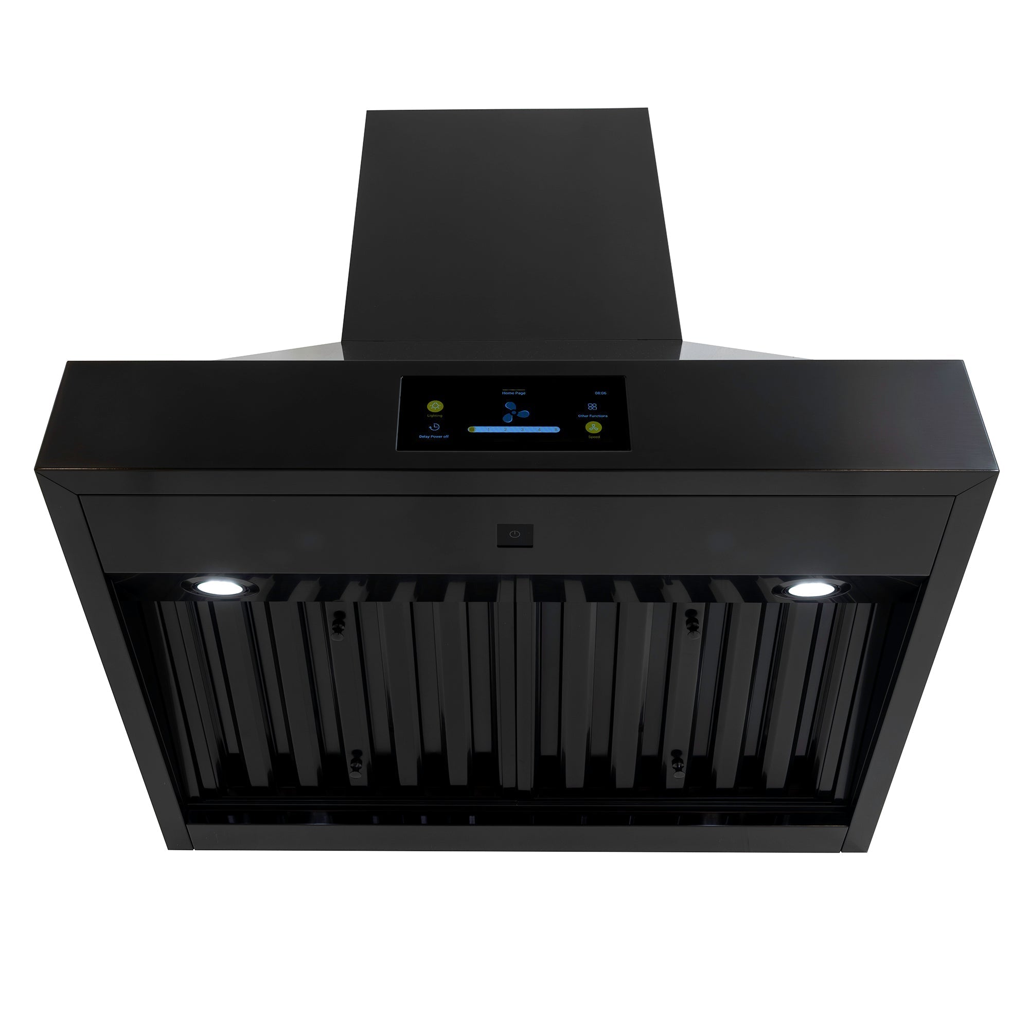 30″ Professional Range Hood – 400 CFM – Black Stainless