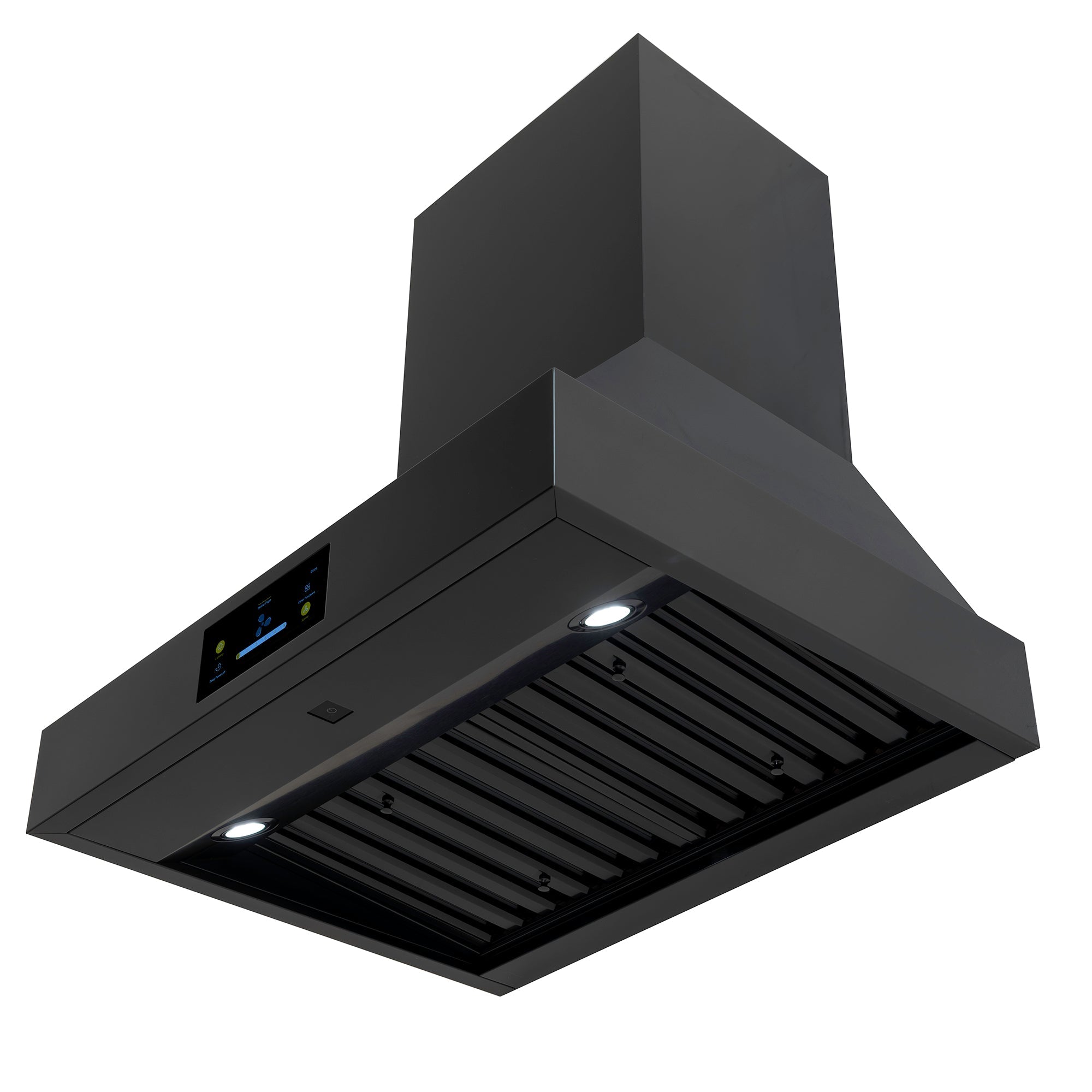 30″ Professional Range Hood – 400 CFM – Black Stainless