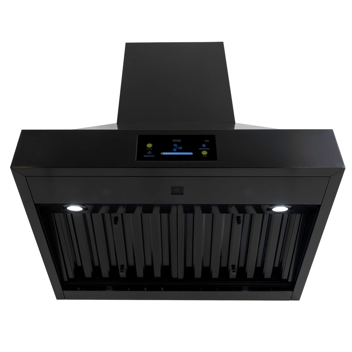36″ Professional Range Hood – 400 CFM – Black Stainless