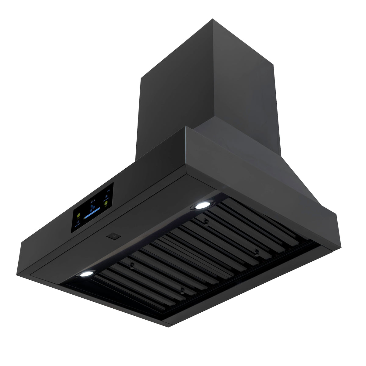 36″ Professional Range Hood – 1000 CFM – Black Stainless
