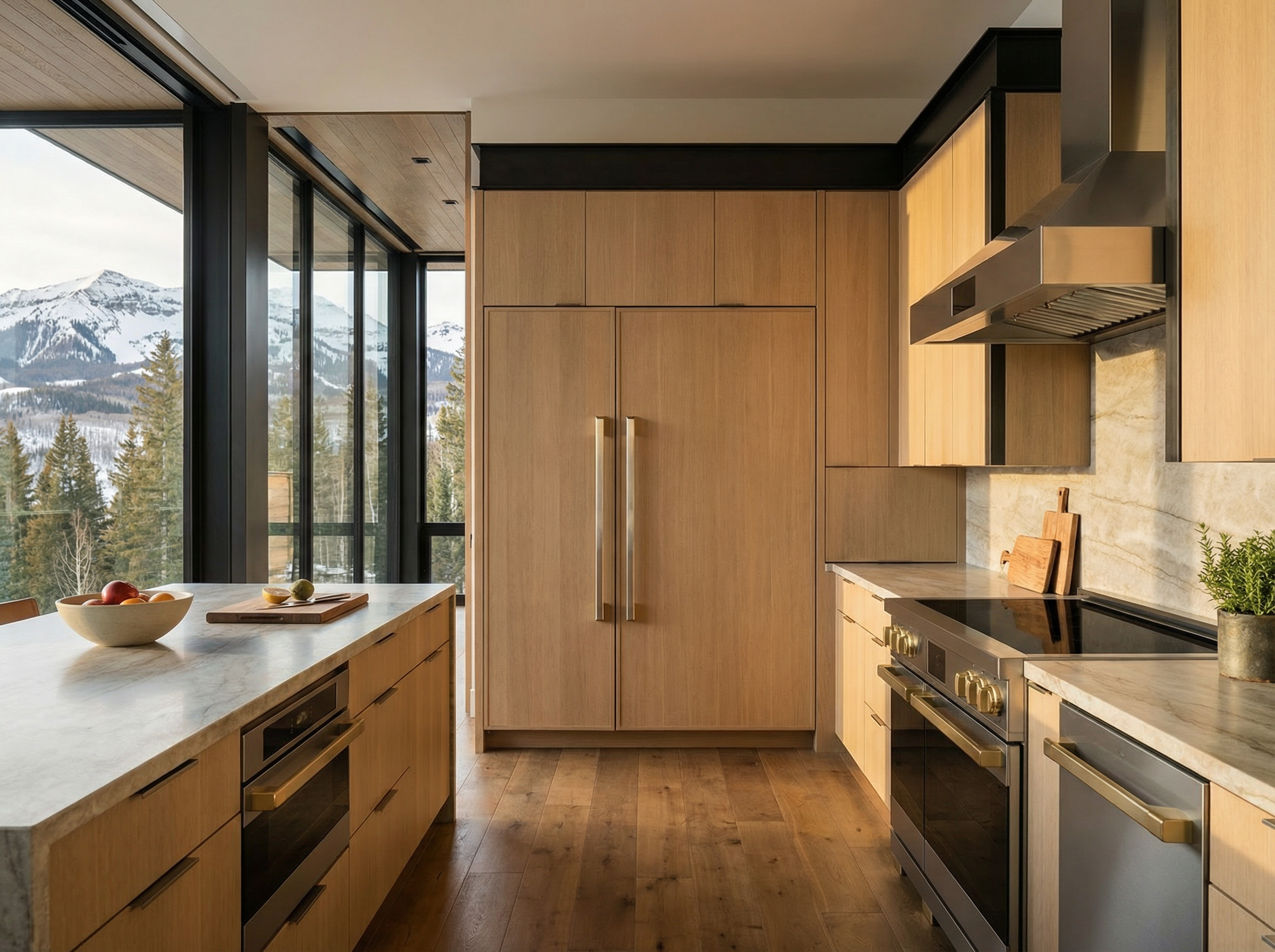 30” Refrigerator Built-In Column with Water Dispenser - Panel Ready