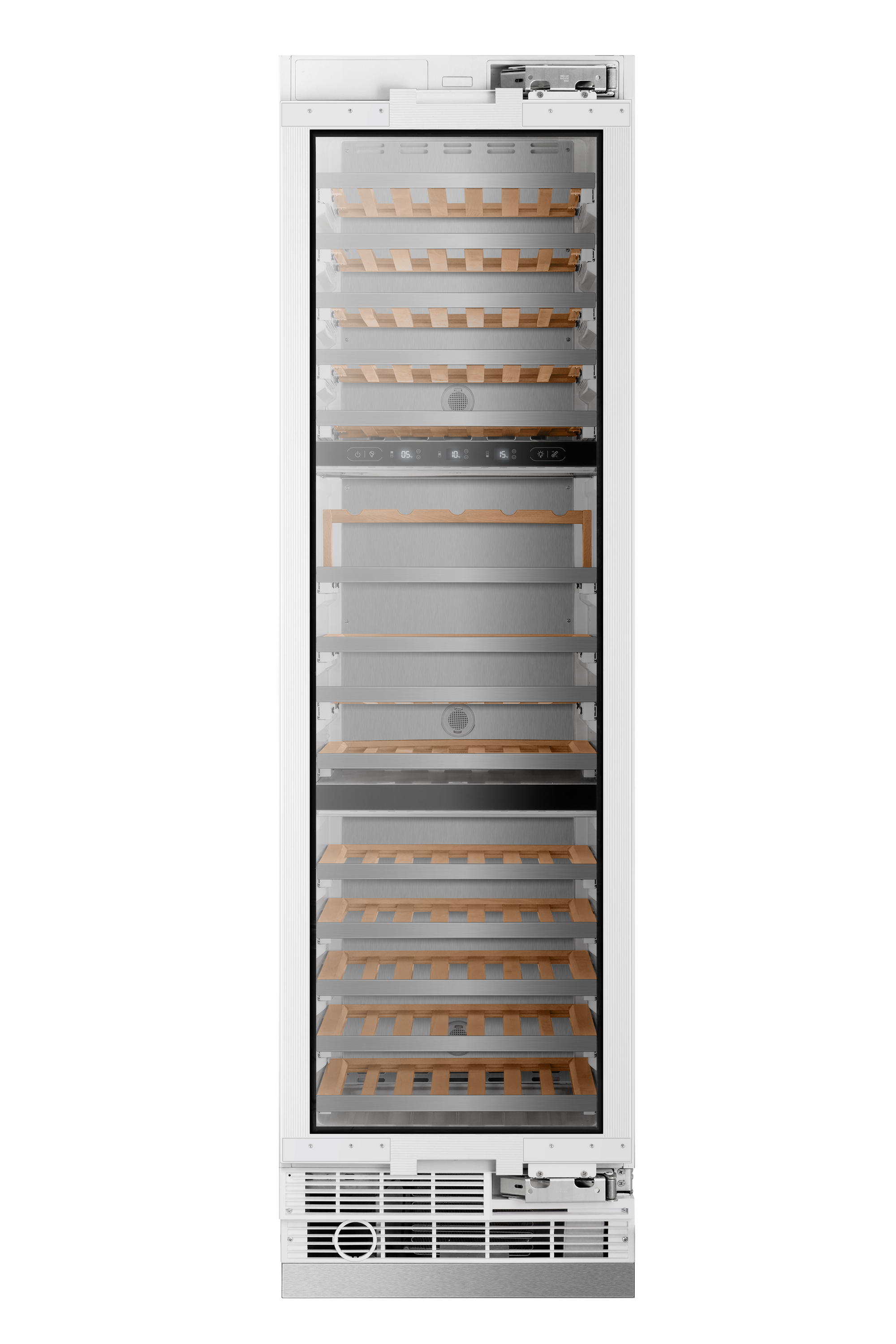 24" Three Zone Built-In Wine Refrigerator Column - Panel Ready