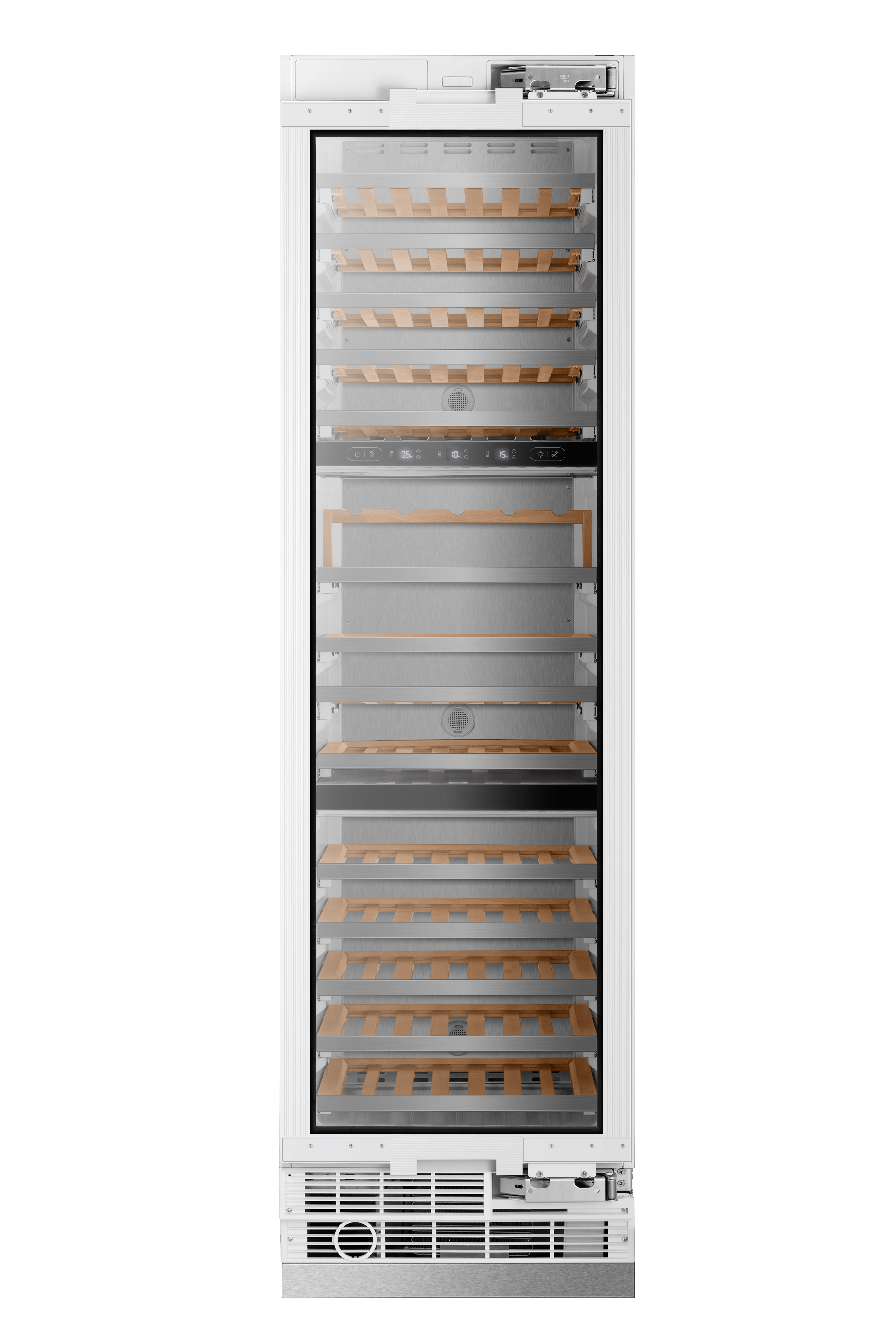 24" Three Zone Built-In Wine Refrigerator Column - Panel Ready
