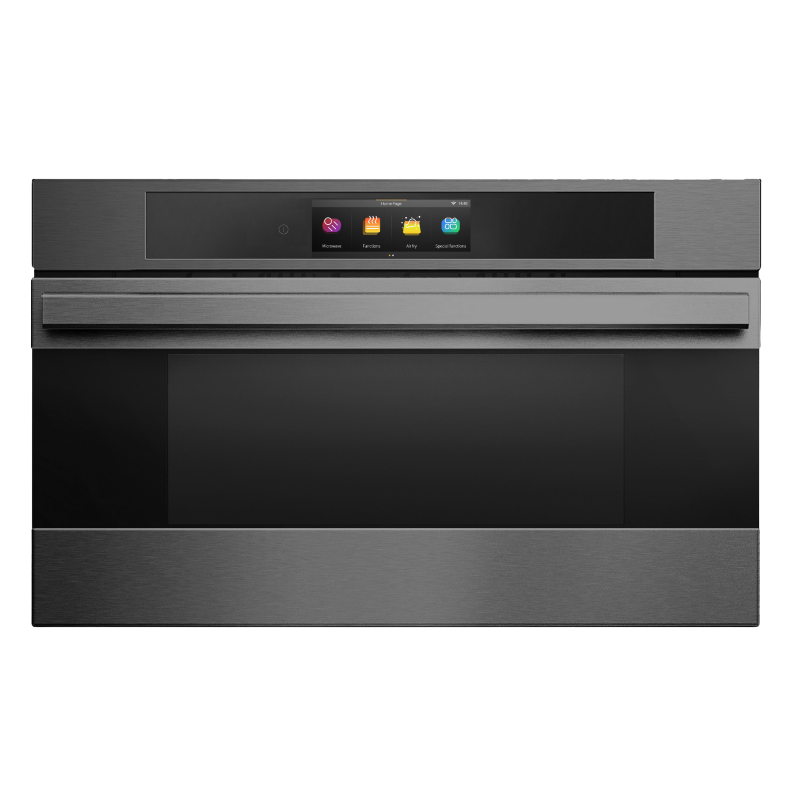 30" Smart Drawer Microwave in Black Stainless Steel