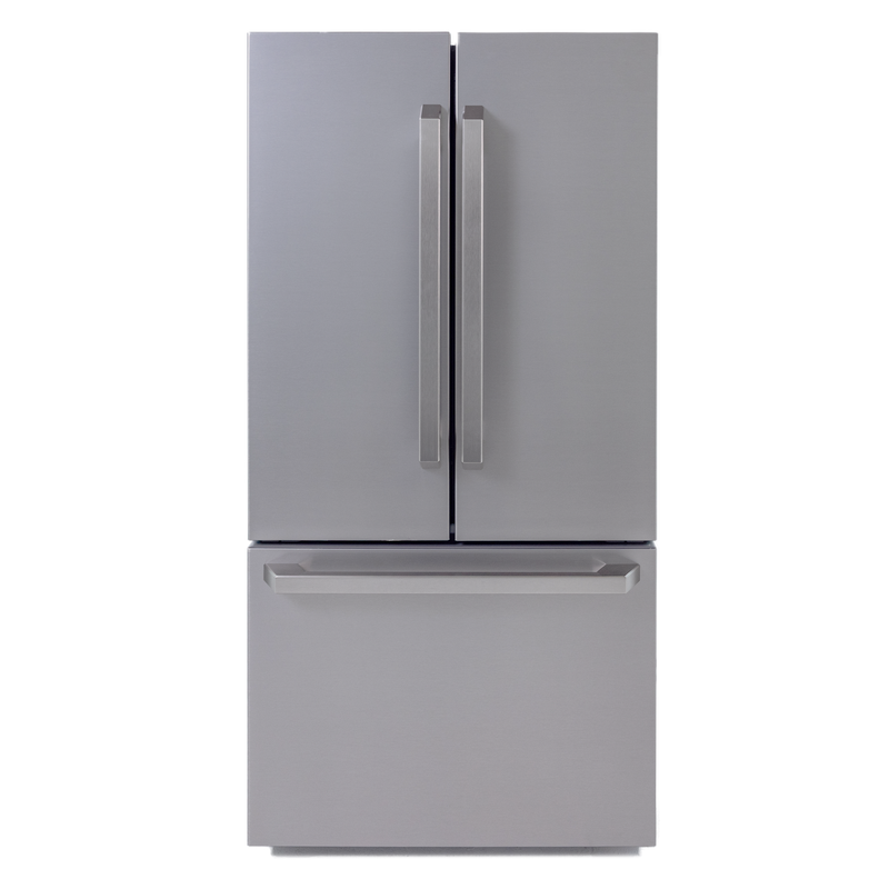 30" Eco Pro Counter Depth Freestanding Refrigerator, Stainless Steel