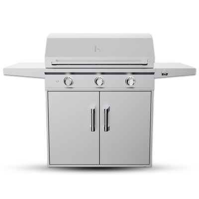 36" Outdoor Built-In Induction Griddle with Cart