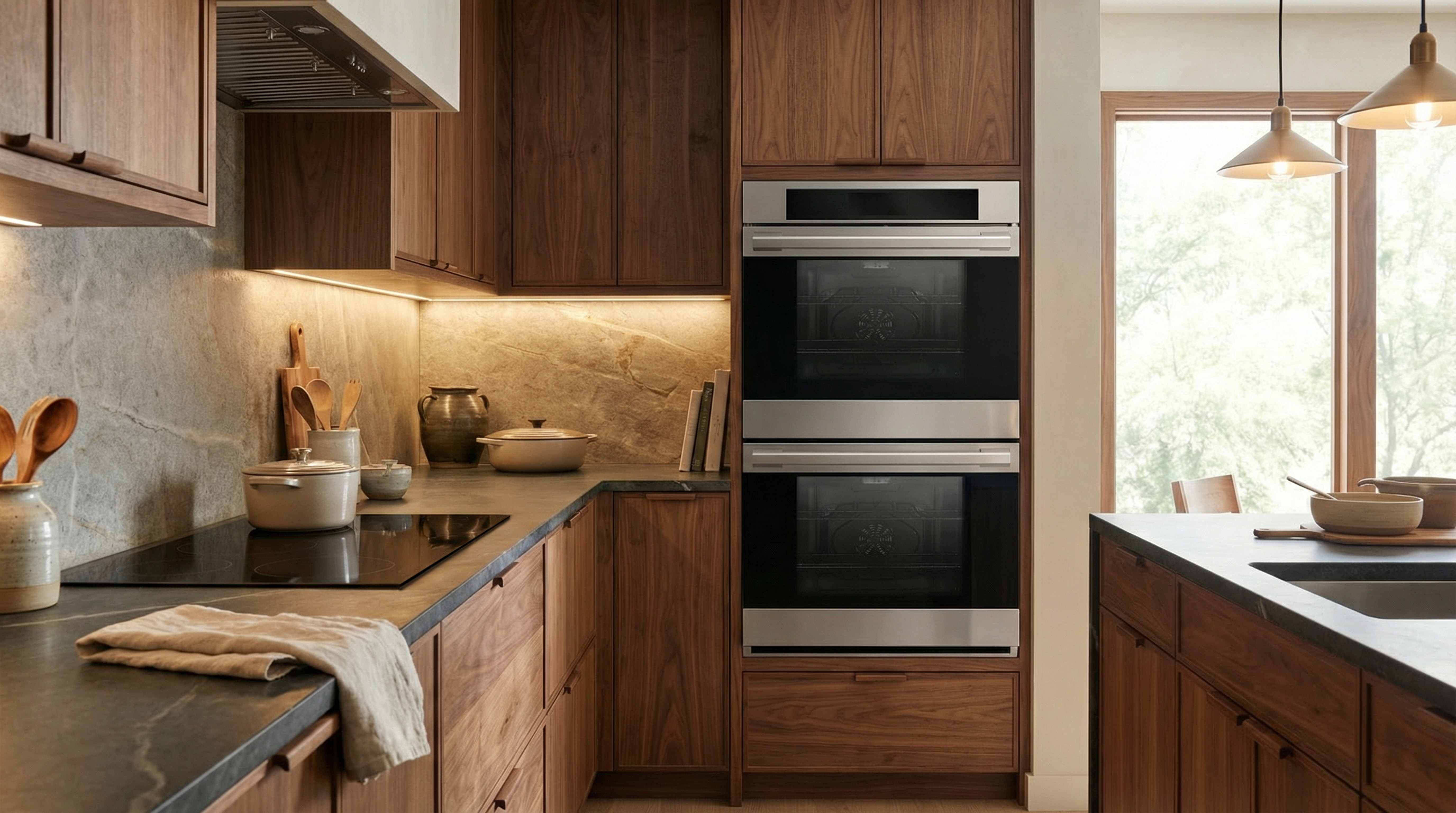 30" Double Wall Oven in Stainless Steel