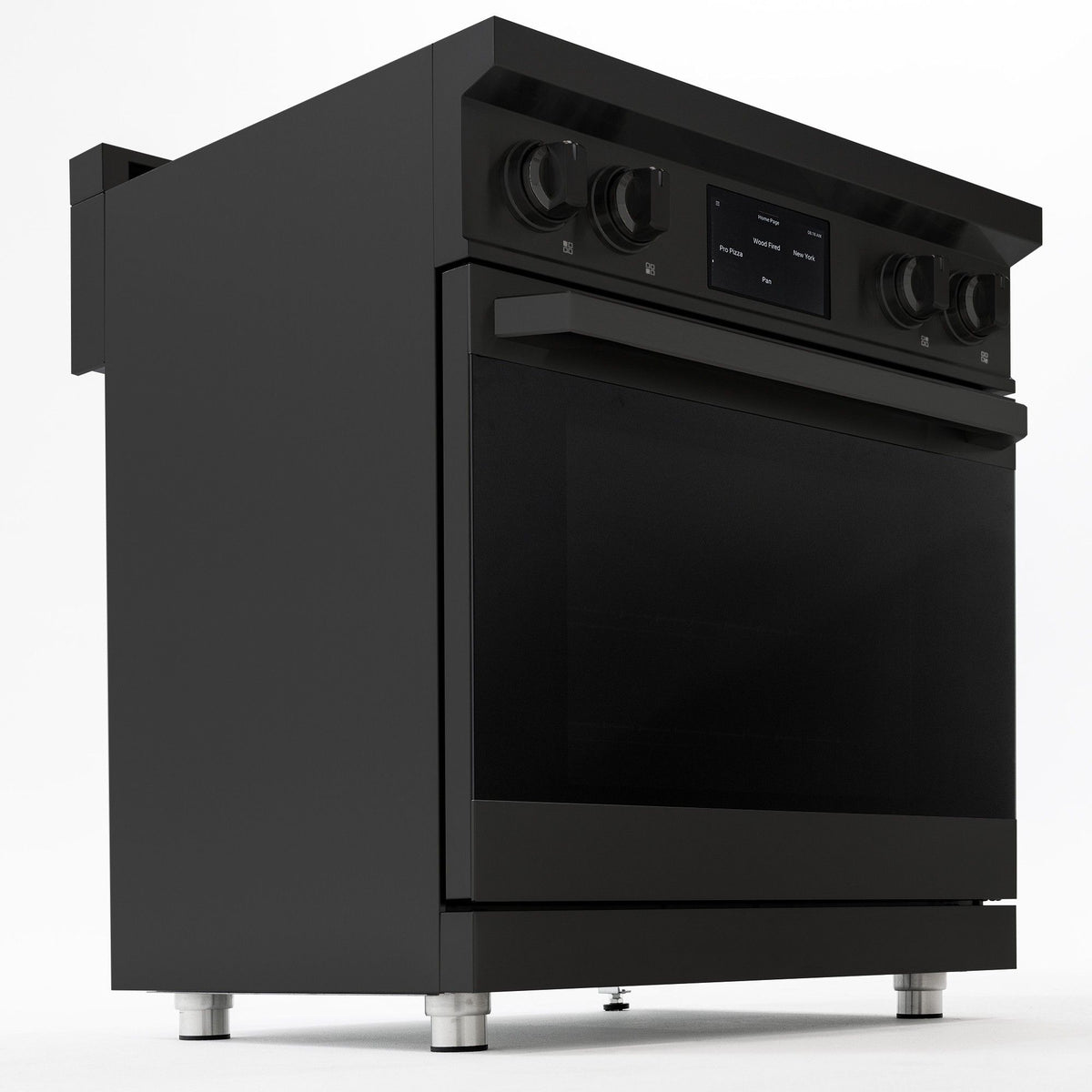 30″ Luxury Series Induction Range – Black Stainless