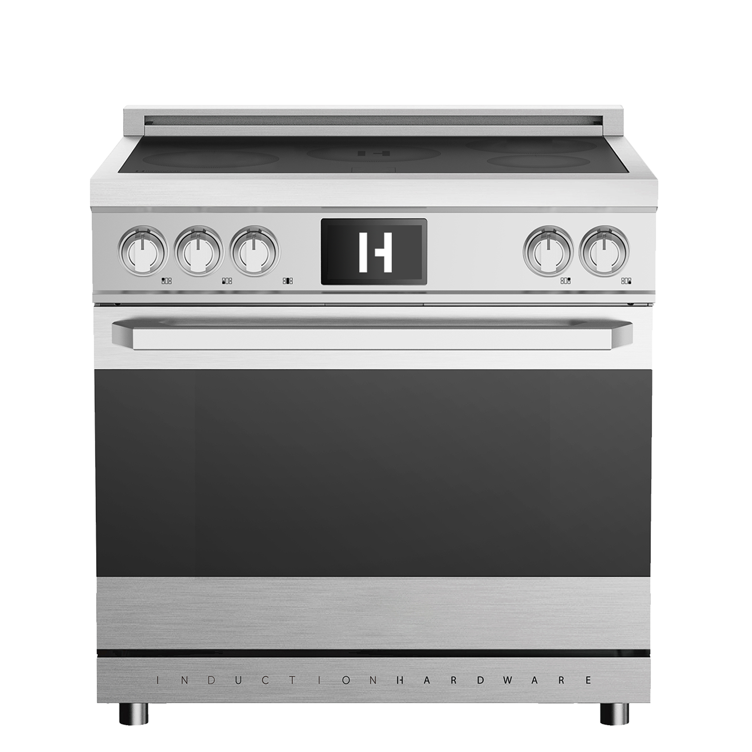 36 Inch Smart Induction Range in Stainless Steel