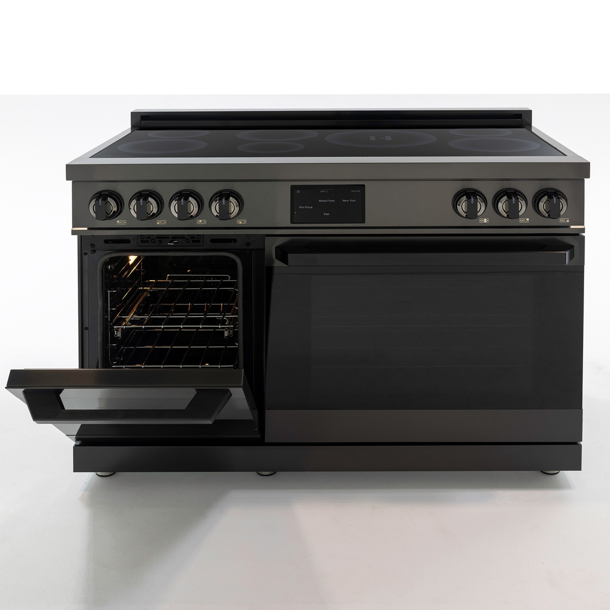 48″ Luxury Series Induction Range – Black Stainless