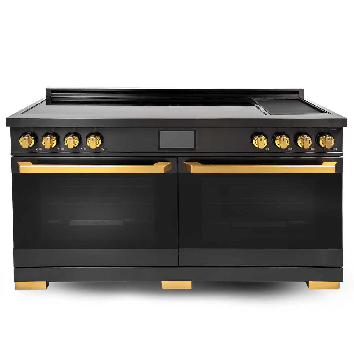 60″ Luxury Series Induction Range with Built-in Professional Griddle – ORION Edition