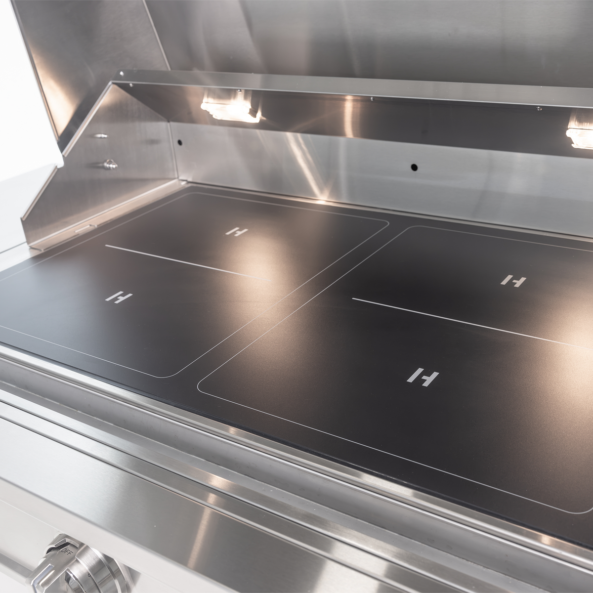 36" Outdoor Built-In Induction Griddle with Cart