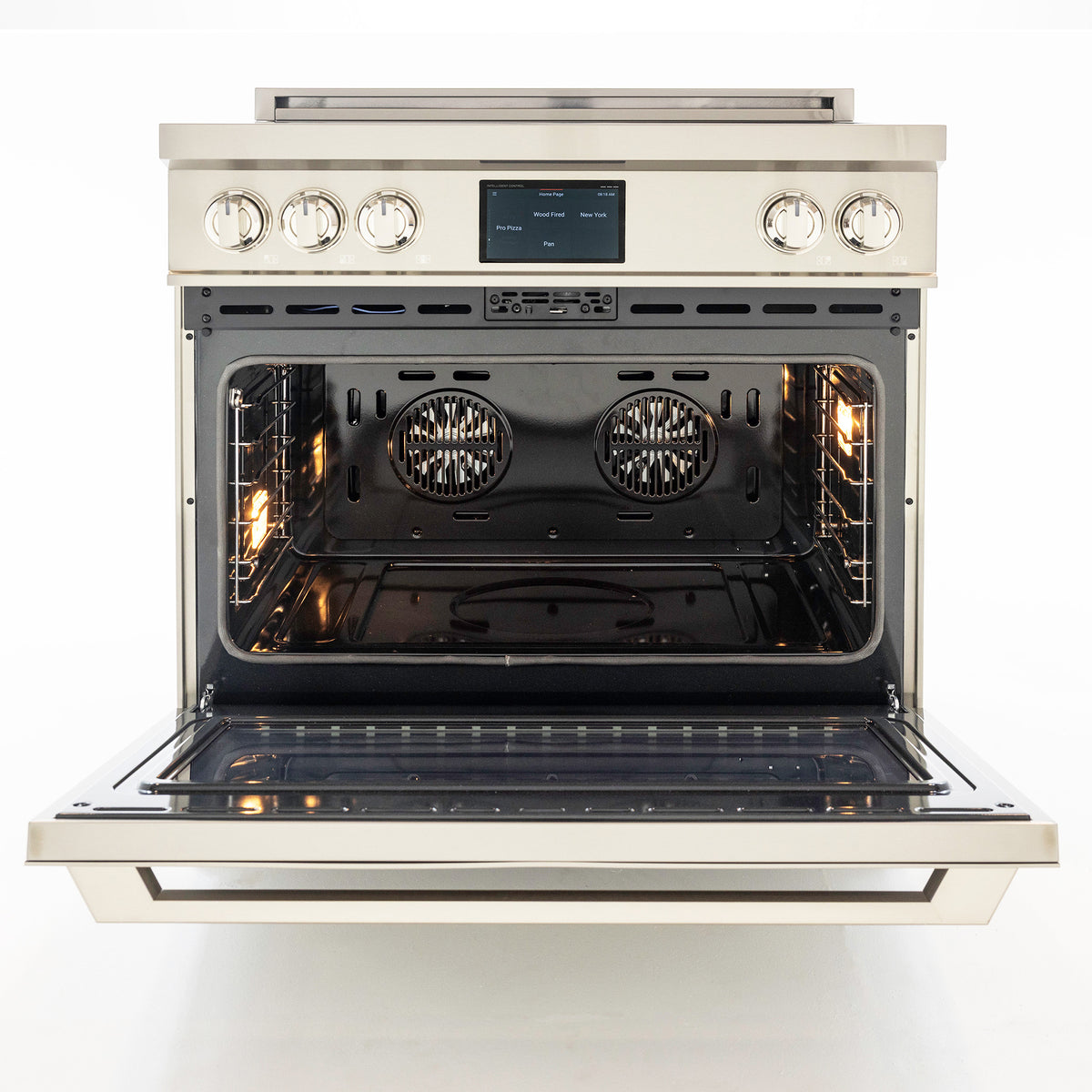 36″ Luxury Series Induction Range – Stainless Steel