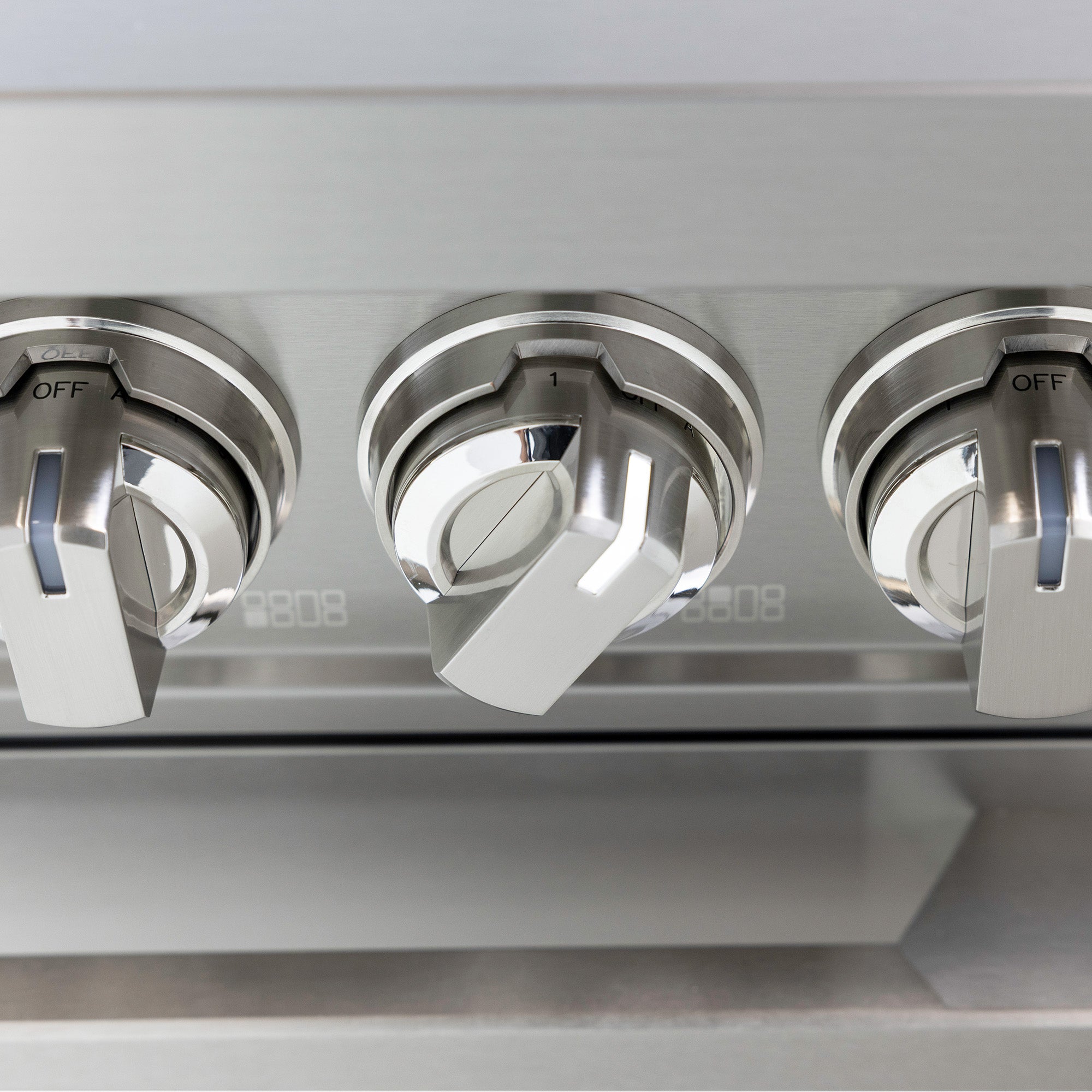 48″ Professional Induction Range – Stainless Steel