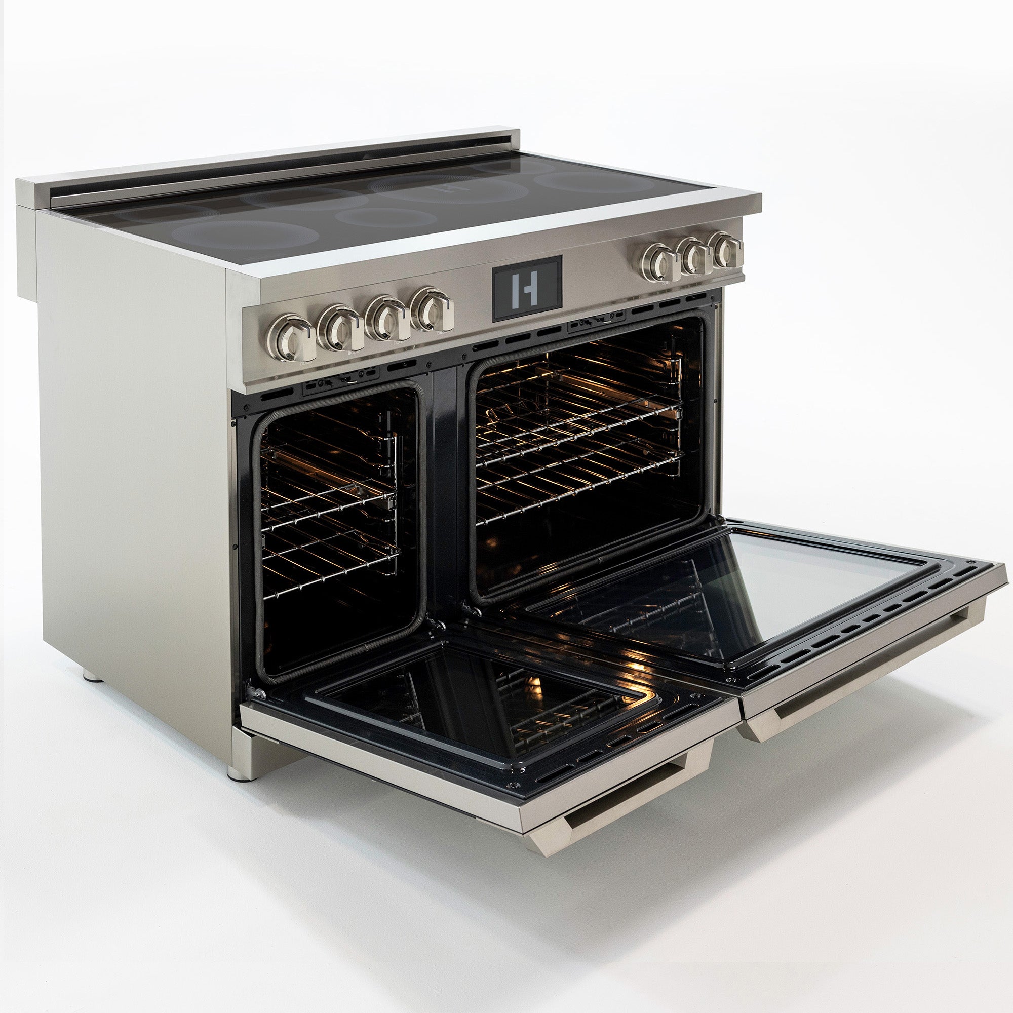 48″ Professional Induction Range – Stainless Steel
