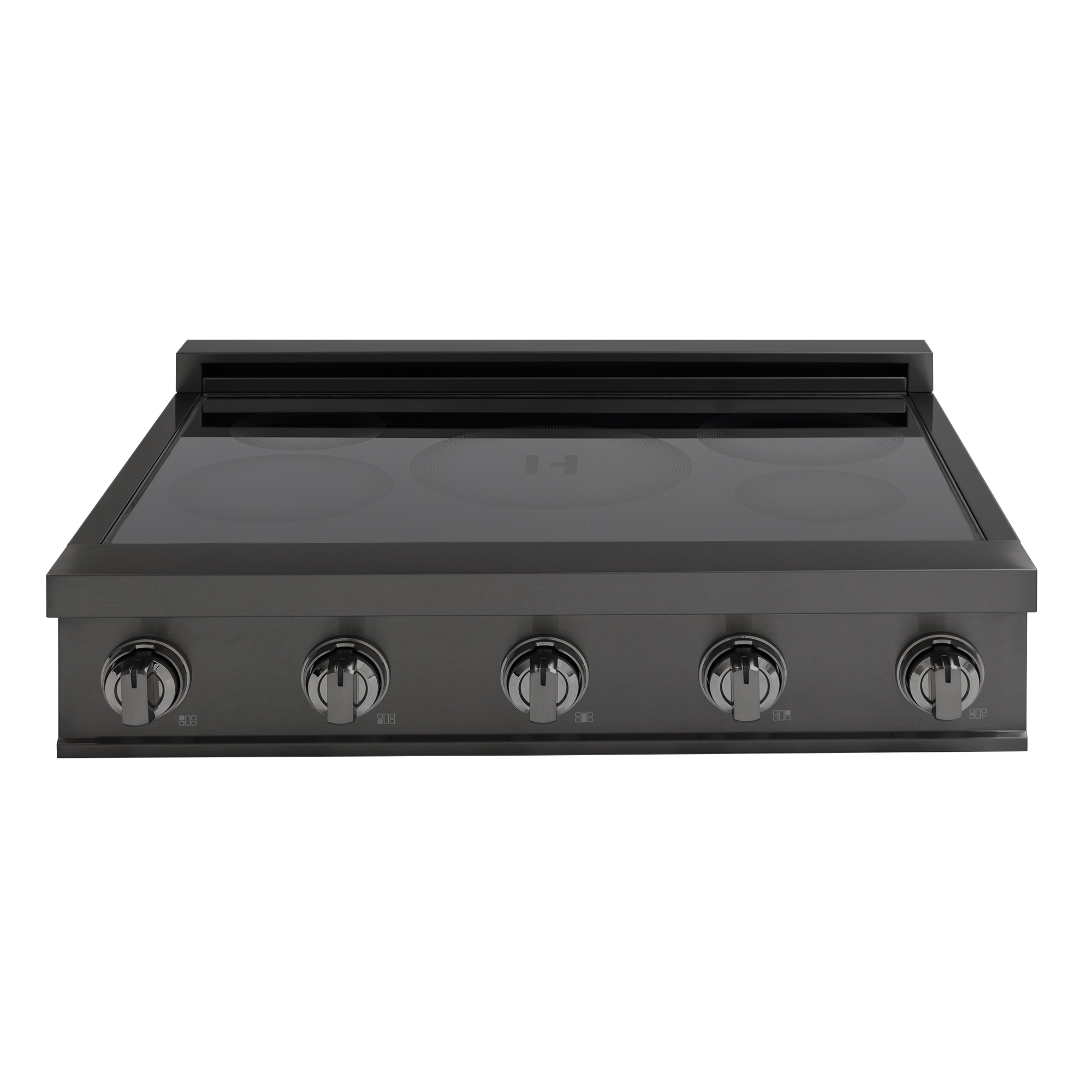 36" Professional Induction Cooktop -- Black Stainless Steel
