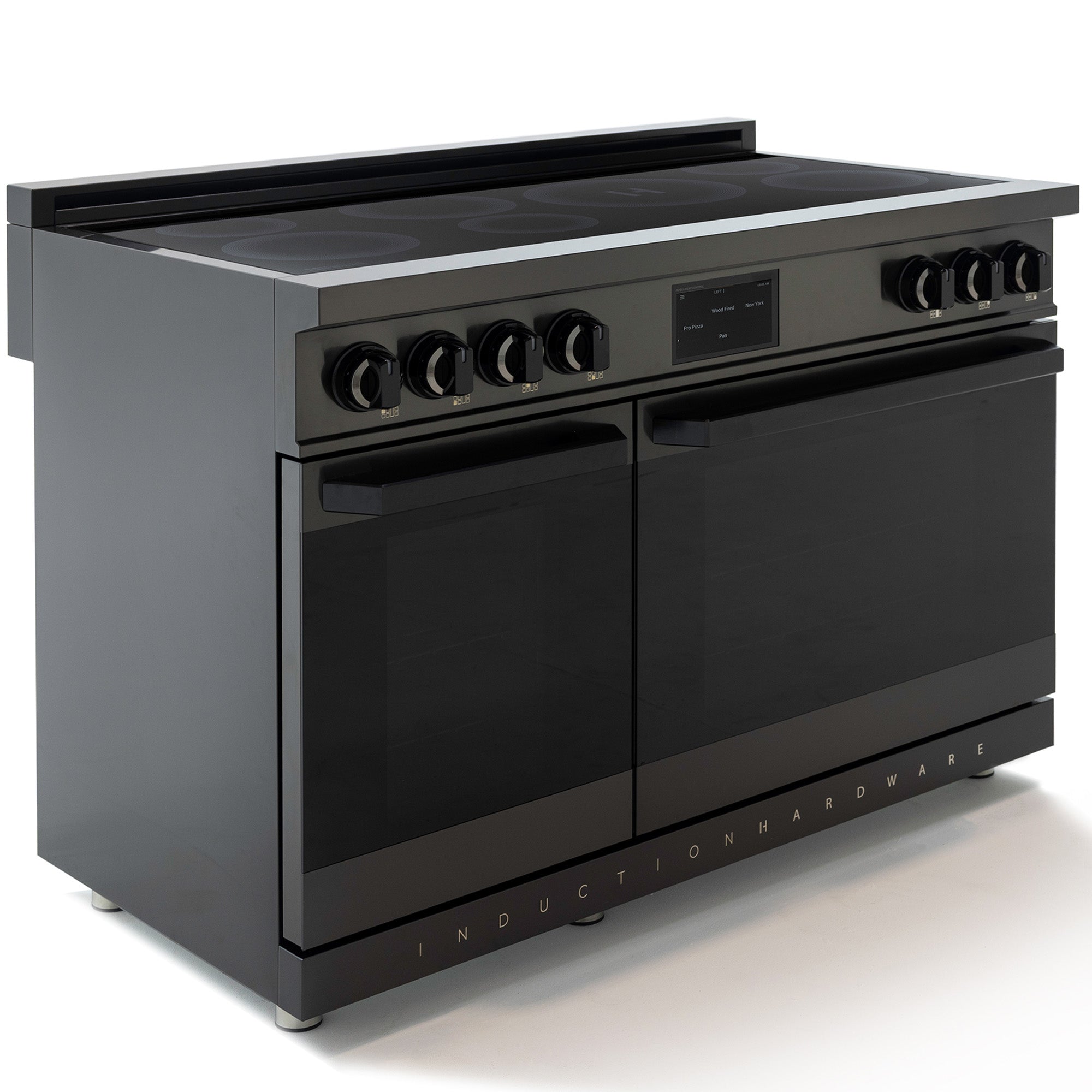 48″ Professional Induction Range – Black Stainless