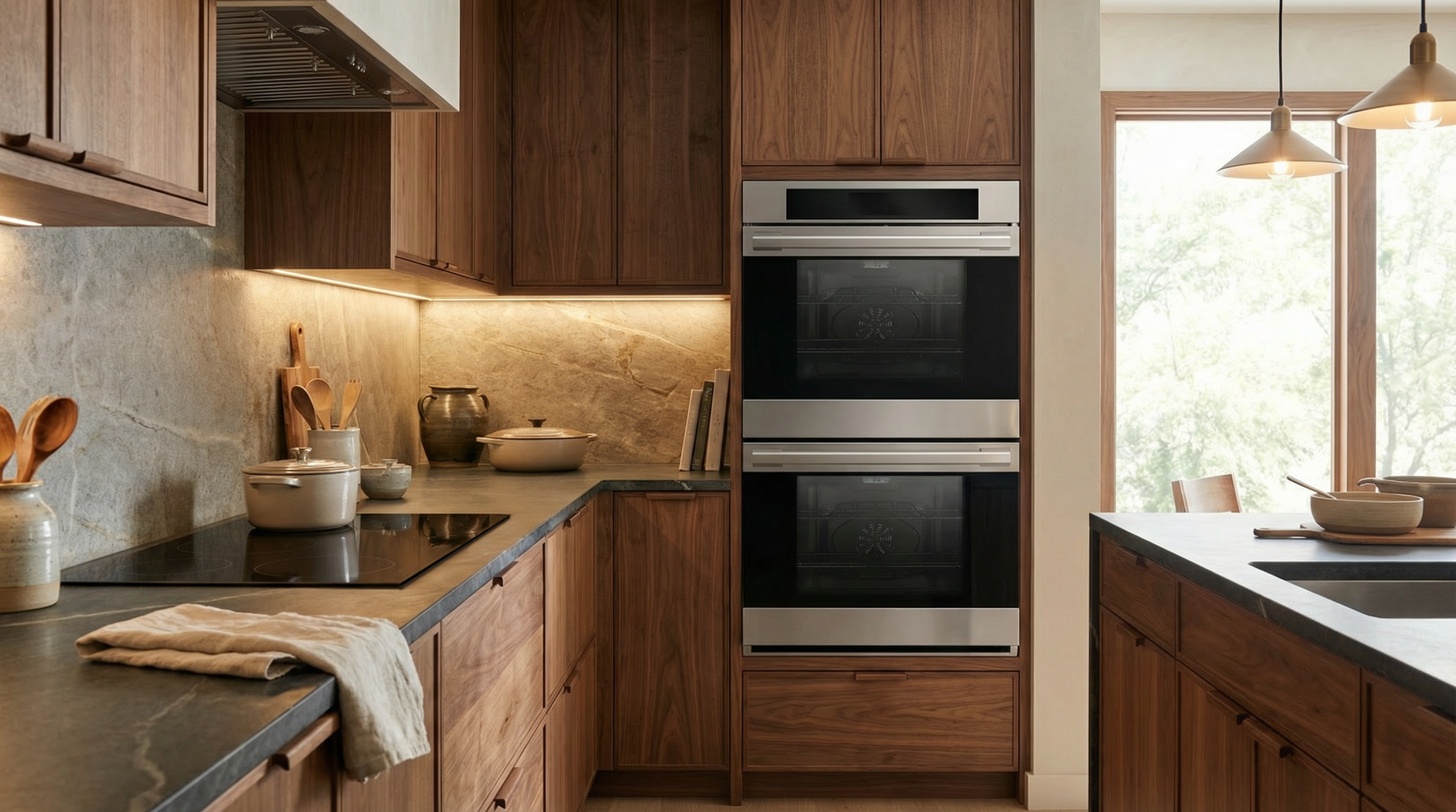 30" Double Wall Oven in Stainless Steel