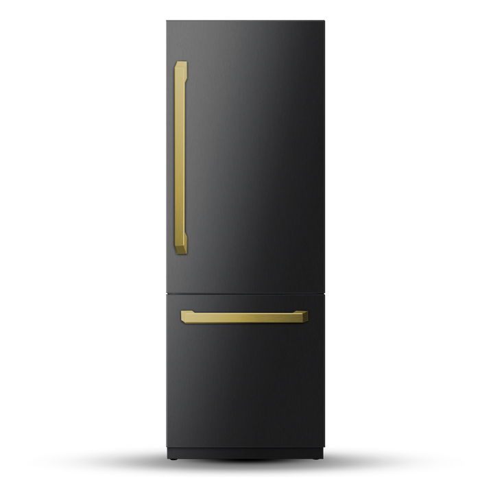 30" Built-In Refrigerator and Freezer With Ice-Maker and Water Dispenser – ORION Edition