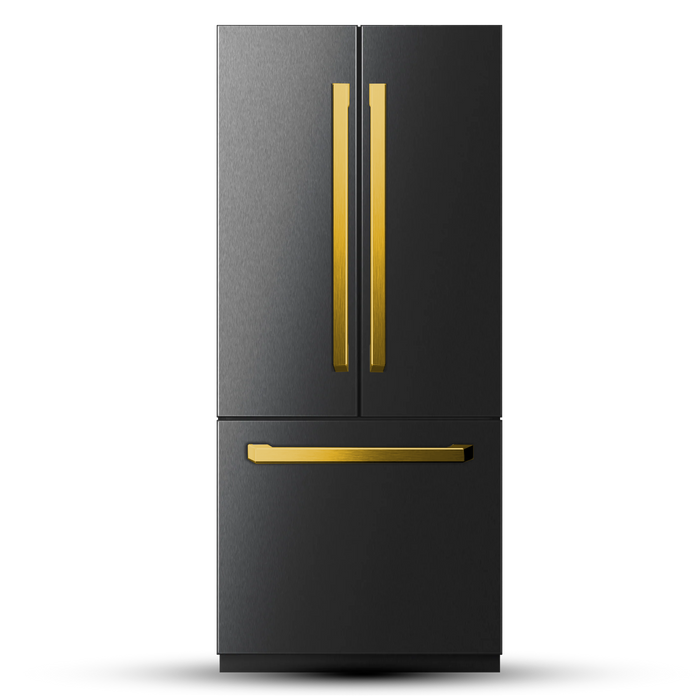 36" French Door Built-In Refrigerator with Freezer, Ice-Maker and Water Dispenser – ORION Edition