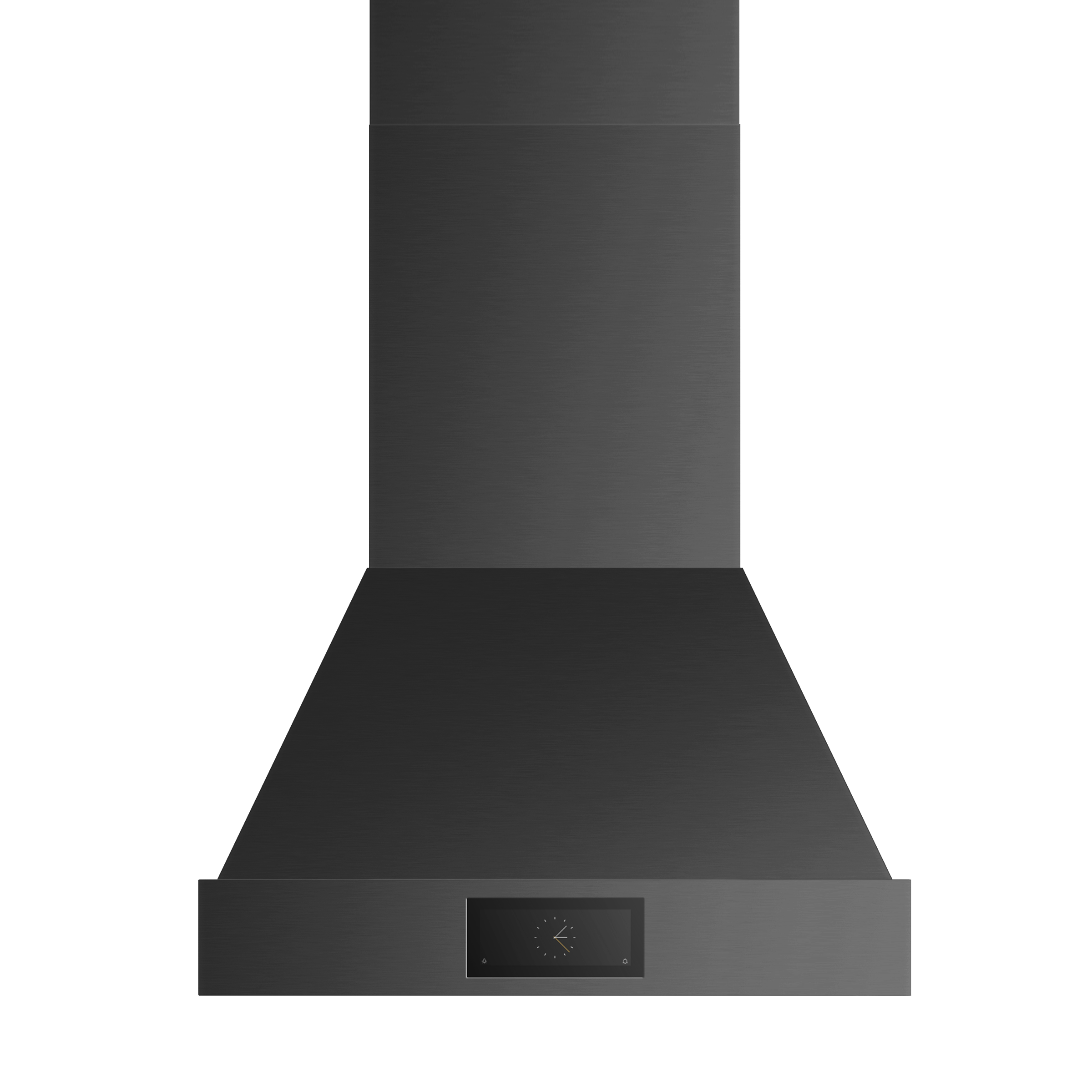 Smart 30 Inch Pyramid Wall Range Hood in Black Stainless