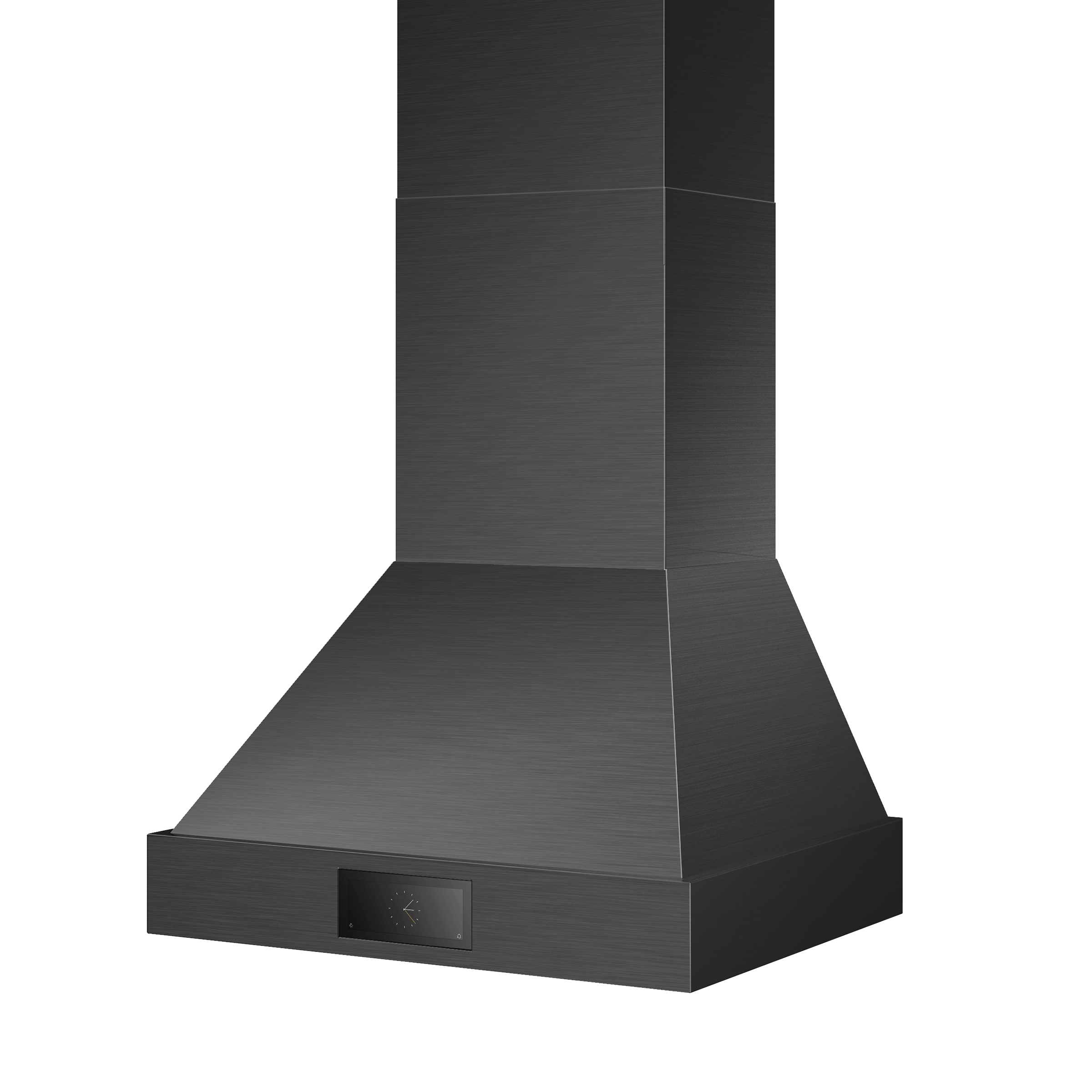 Smart 30 Inch Pyramid Wall Range Hood in Black Stainless