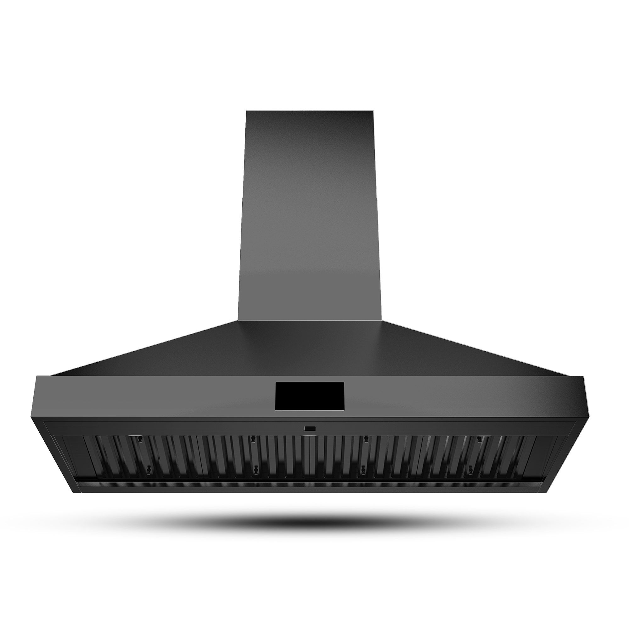 60" Professional Range Hood - 1800 CFM - Black Stainless