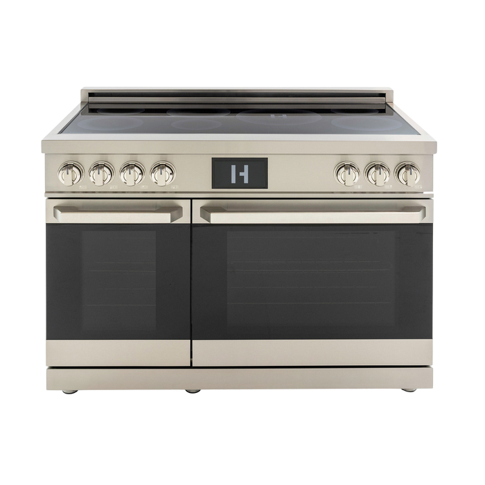 48″ Luxury Series Induction Range – Stainless Steel
