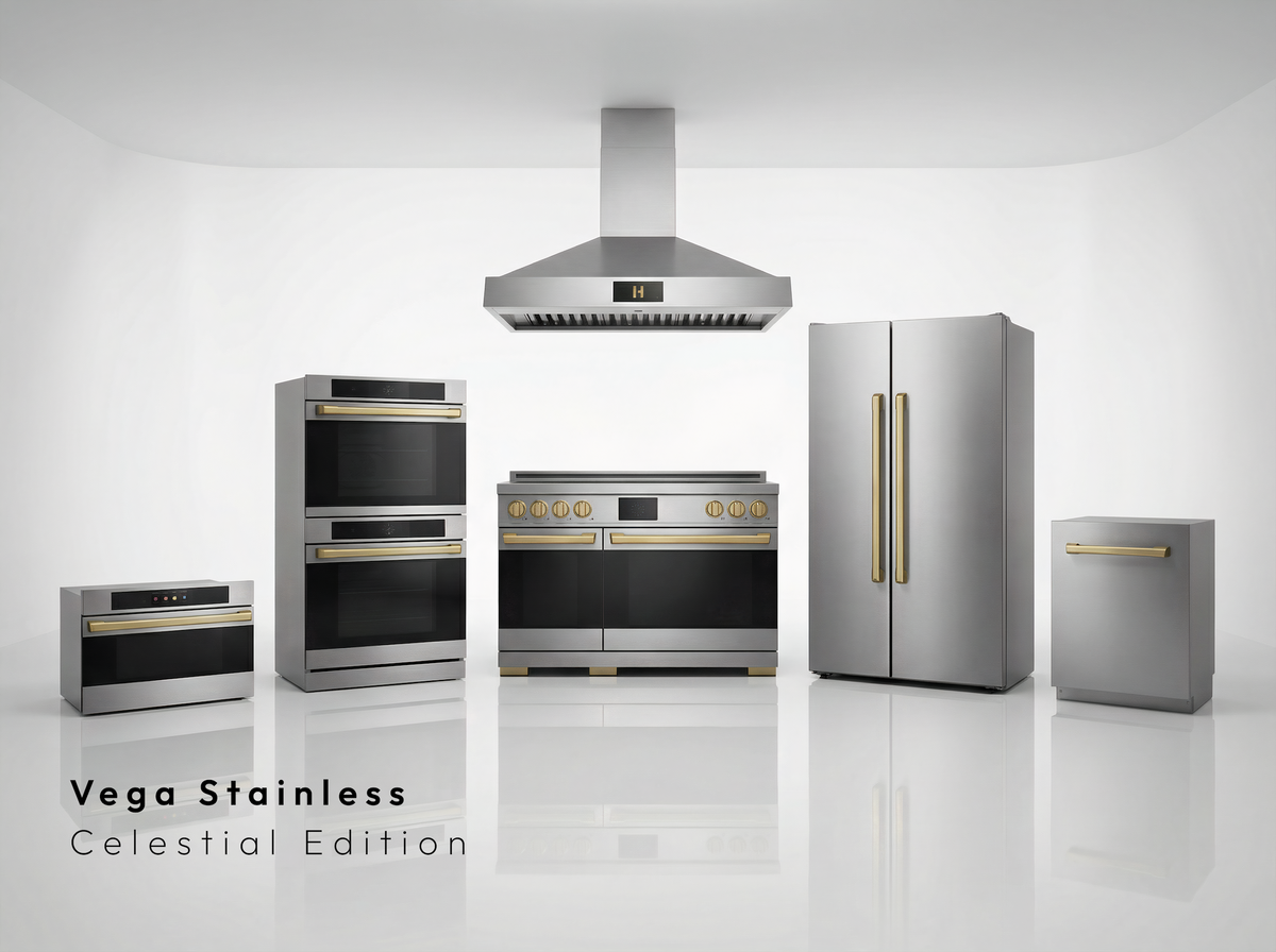 30" Refrigerator Built-In Column with Water Dispenser – VEGA Edition