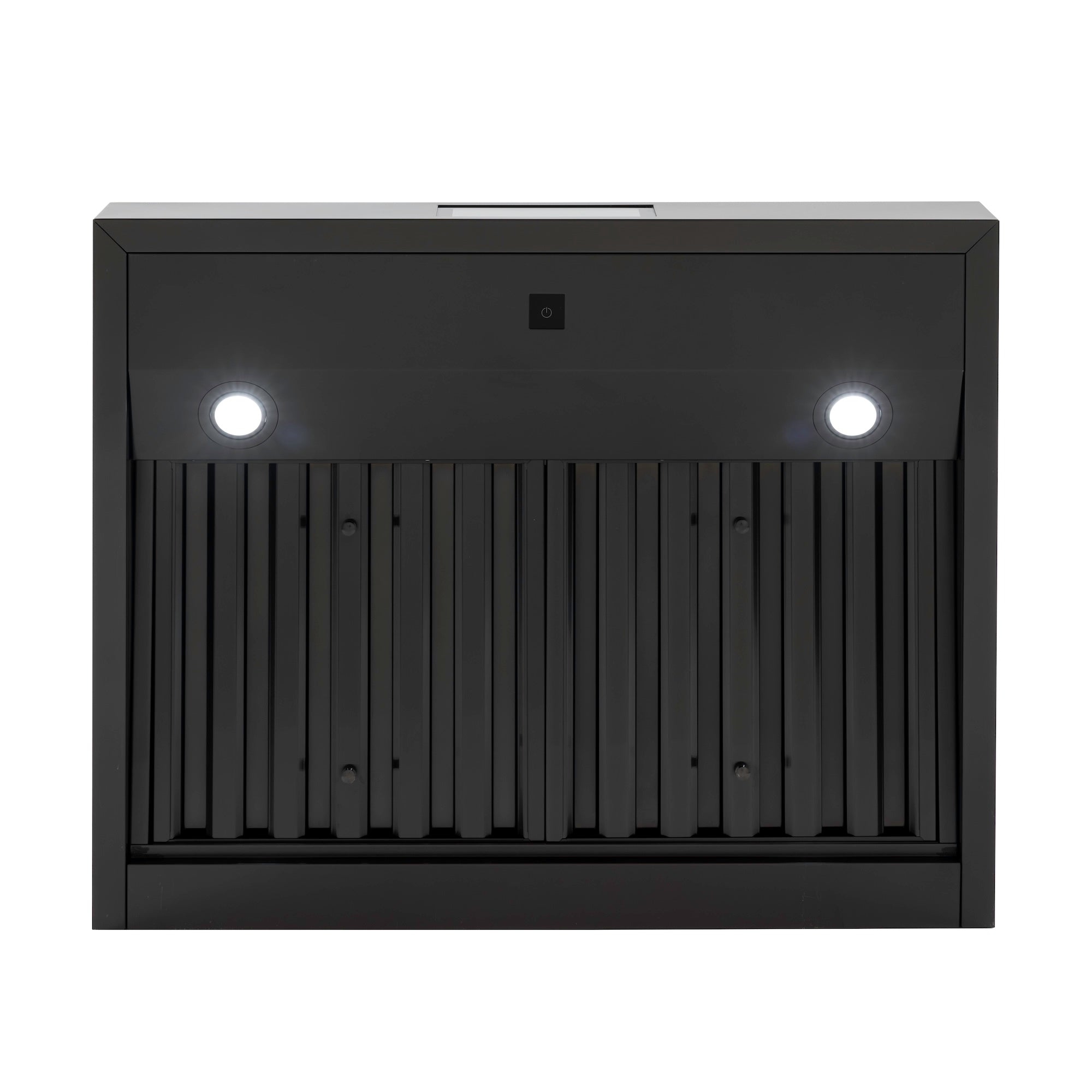 36″ Professional Range Hood – 400 CFM – Black Stainless