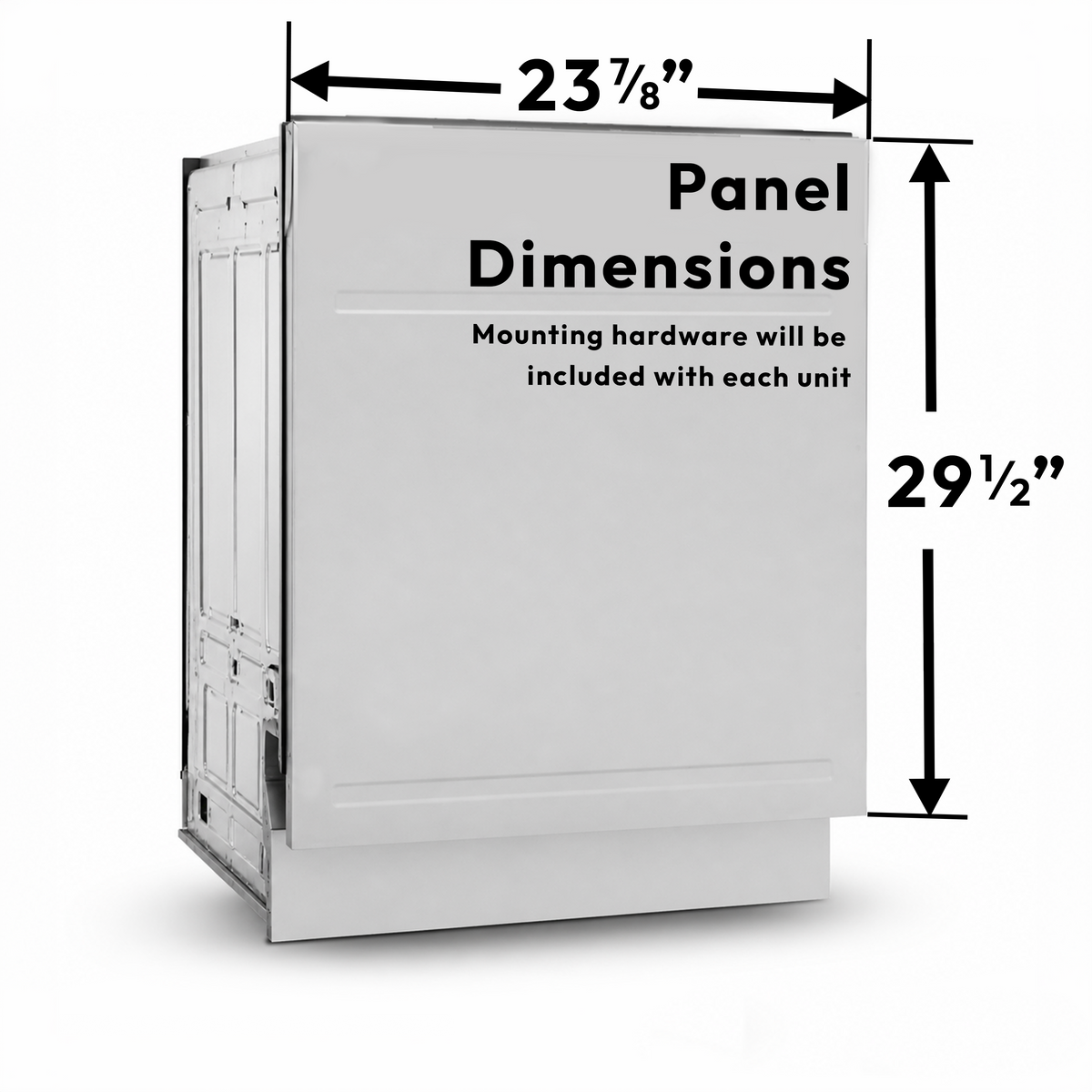 24in Professional Ultra Quiet Dishwasher - Panel Ready